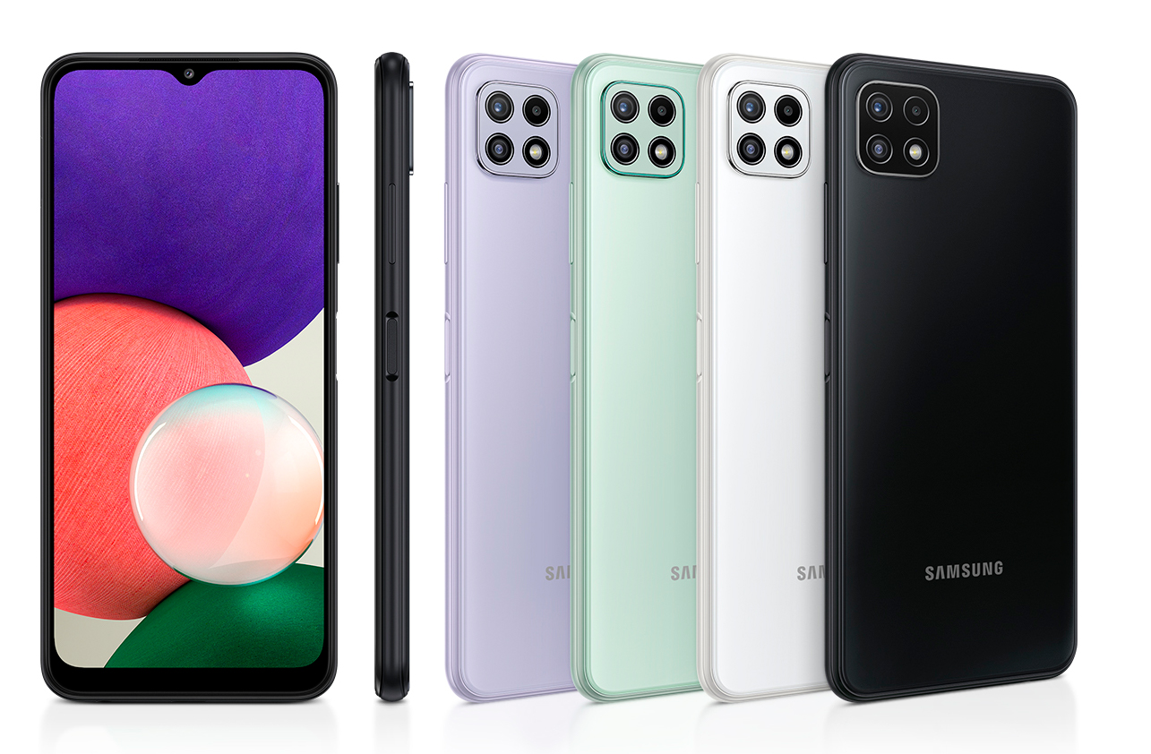 Celular SAMSUNG GALAXY A22 5G 128GB CINZA | Loja Online Claro